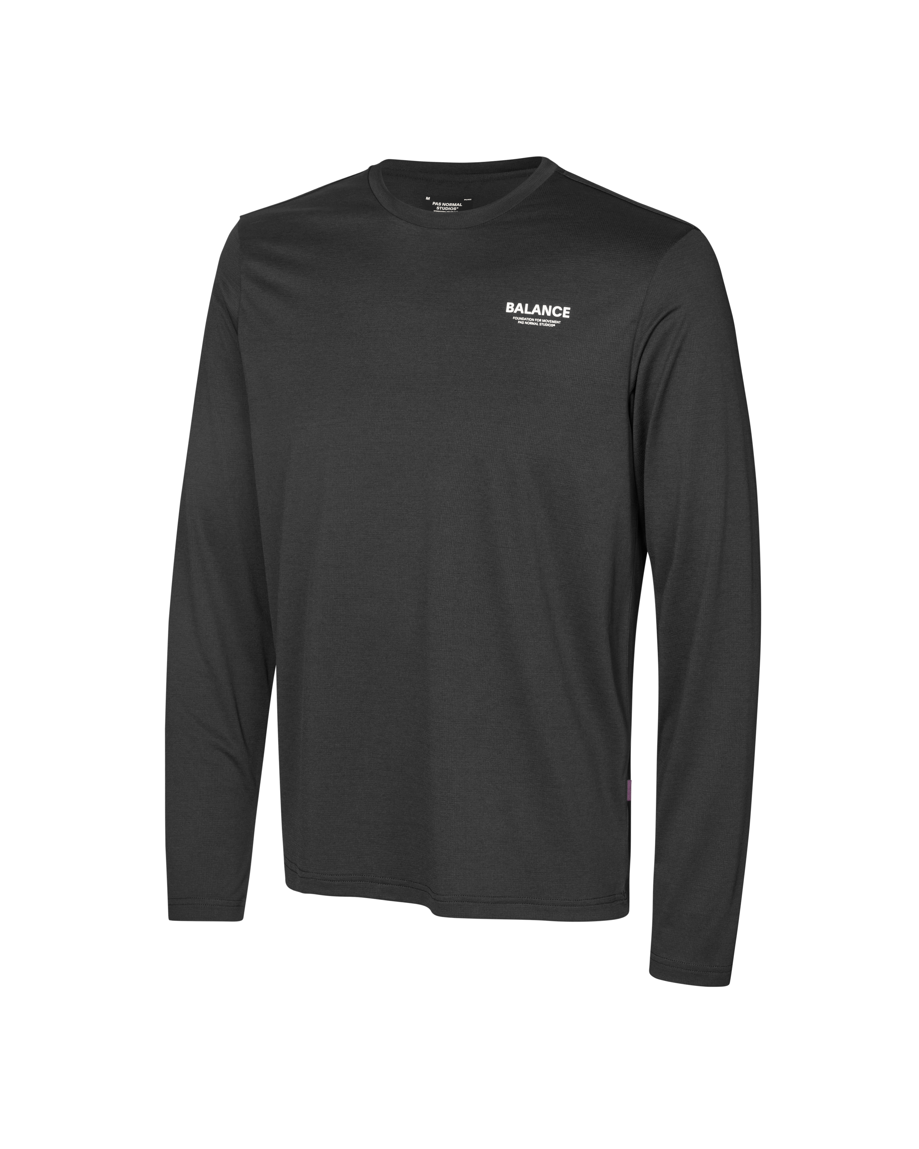 Men's Balance Long Sleeve T-Shirt - Black