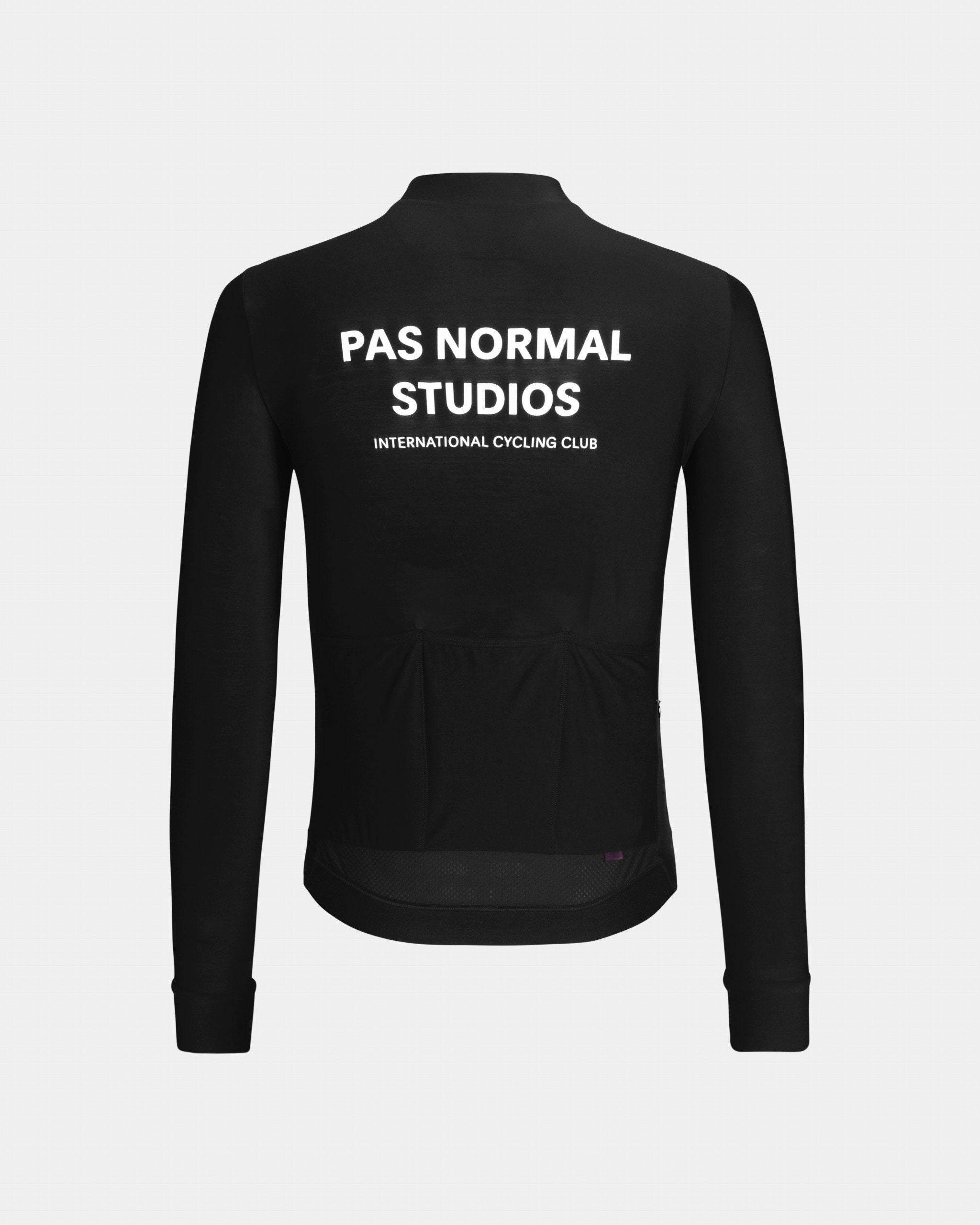 Men's Mechanism Long Sleeve Jersey - Black