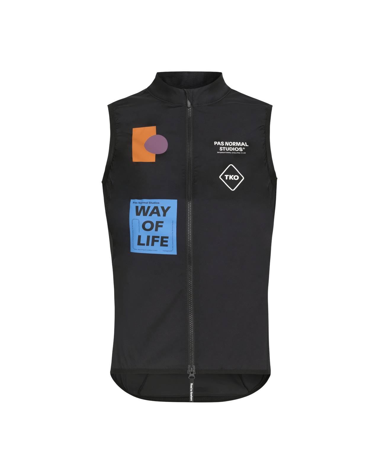 Men's T.K.O. Mechanism Stow Away Gilet - Black