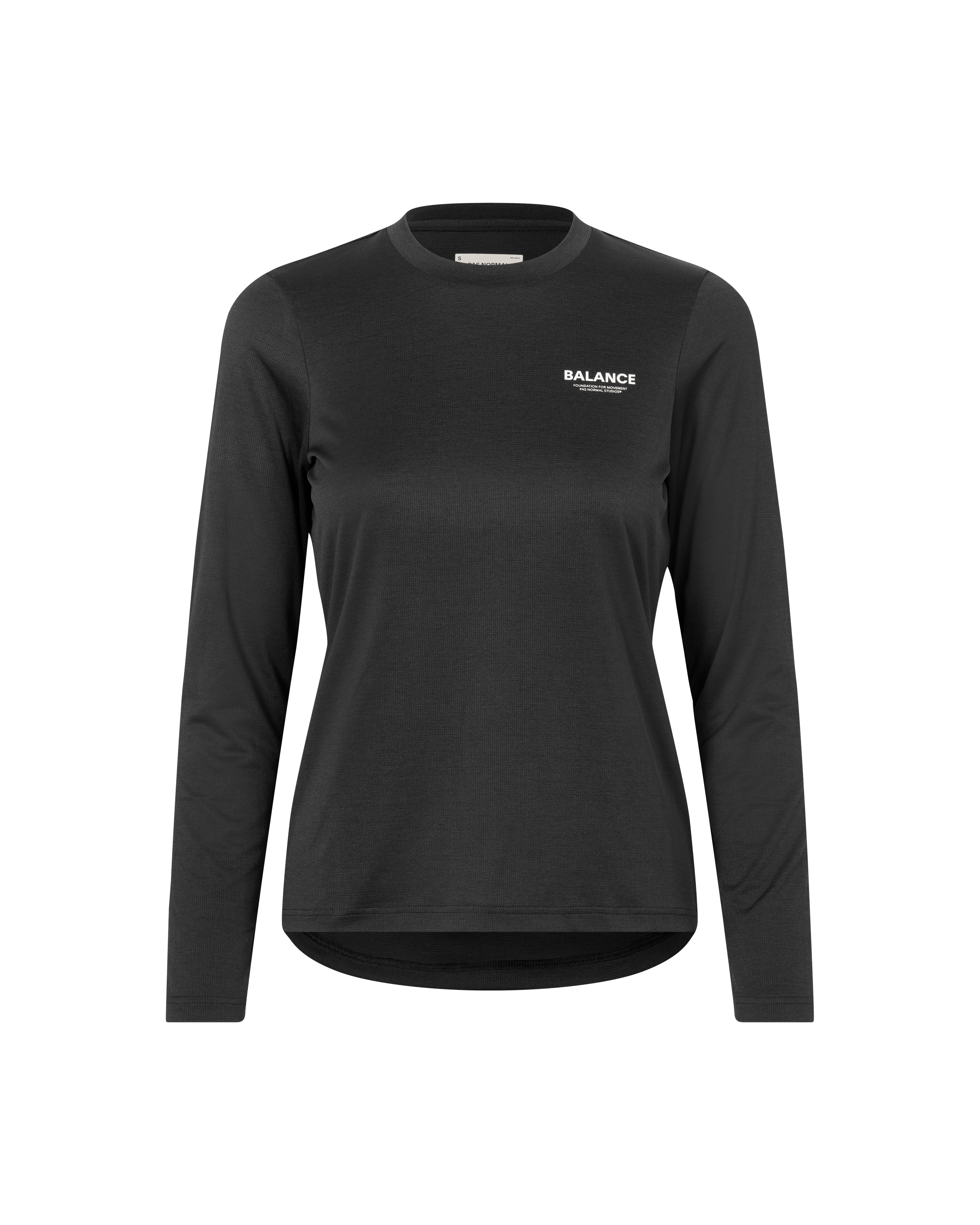 Women's Balance Long Sleeve T-shirt - Black