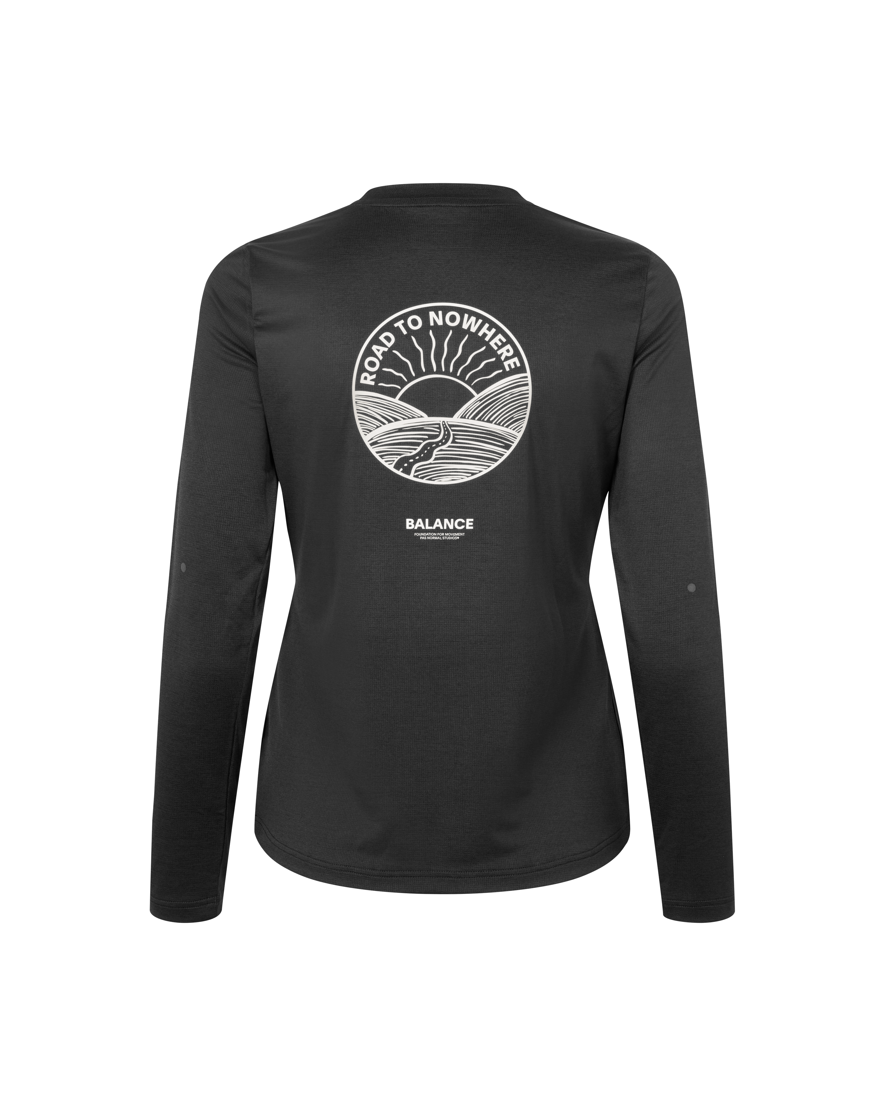 Women's Balance Long Sleeve T-shirt - Black