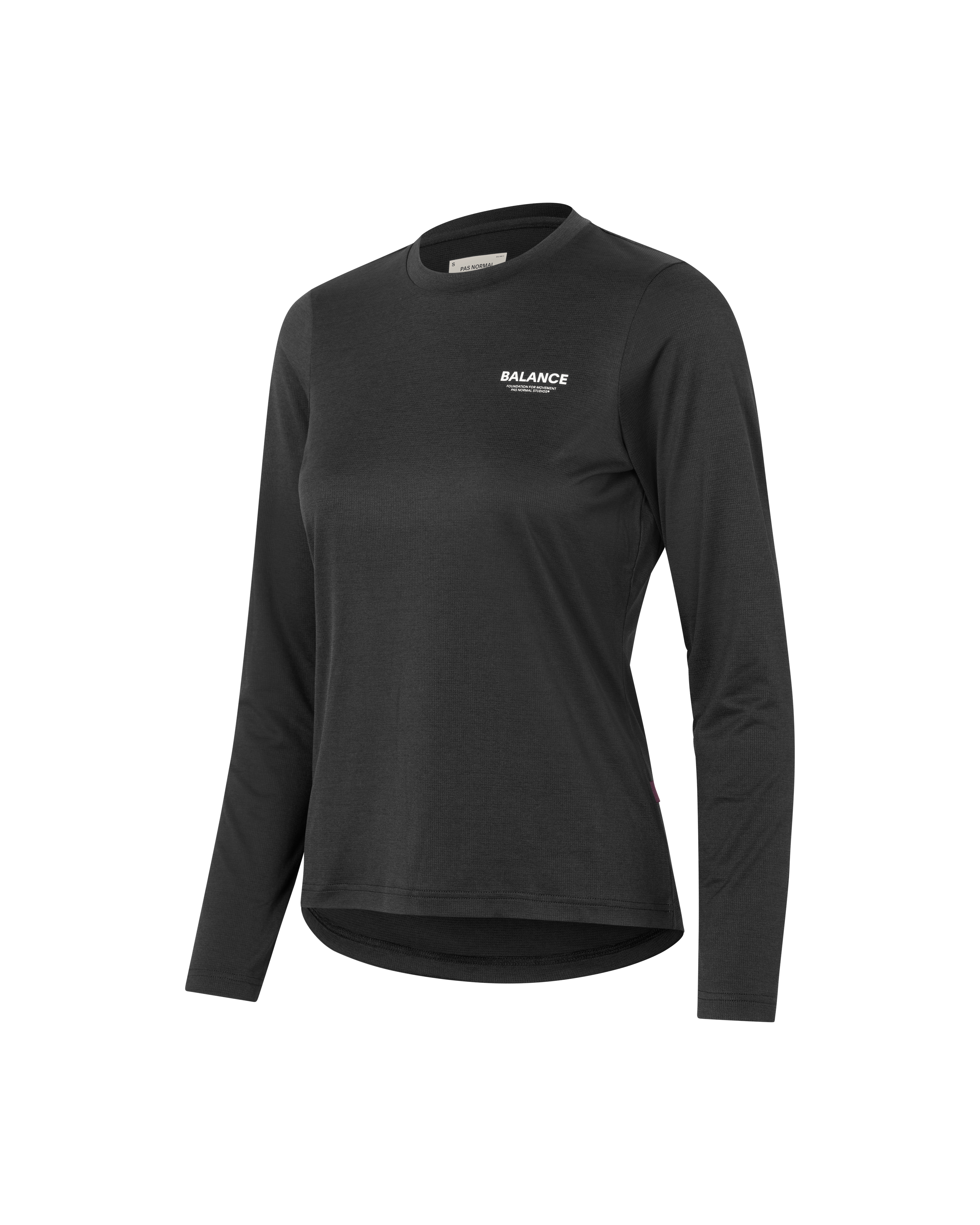 Women's Balance Long Sleeve T-shirt - Black