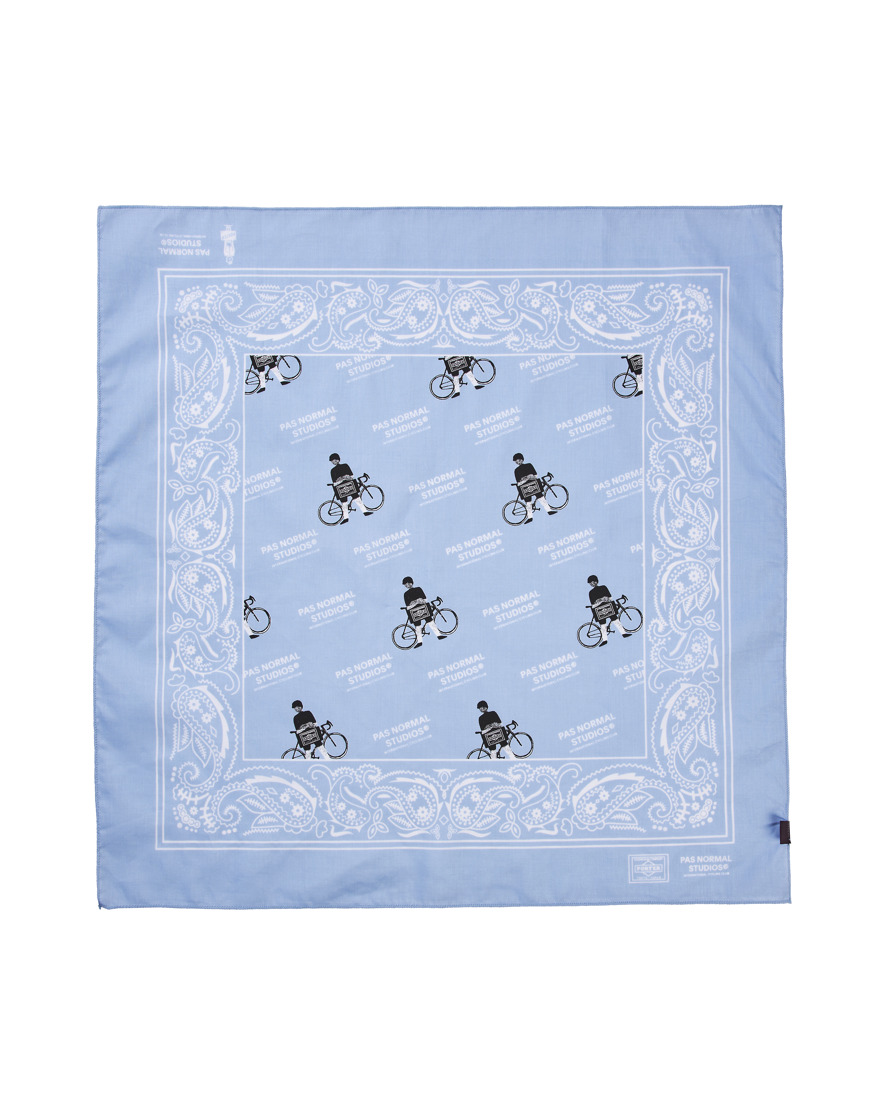 Porter Off-Race Bandana - Pale Blue