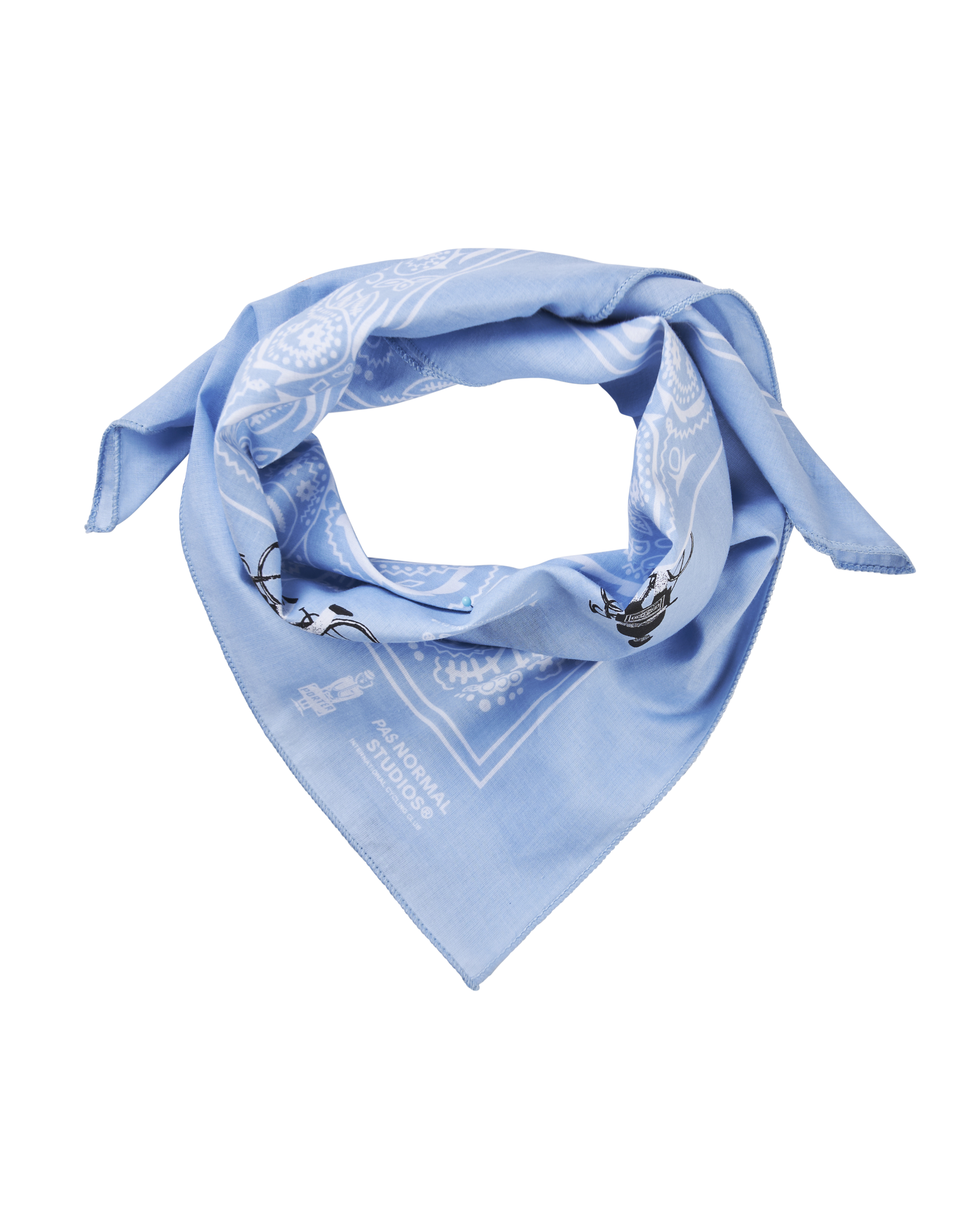 Porter Off-Race Bandana - Pale Blue