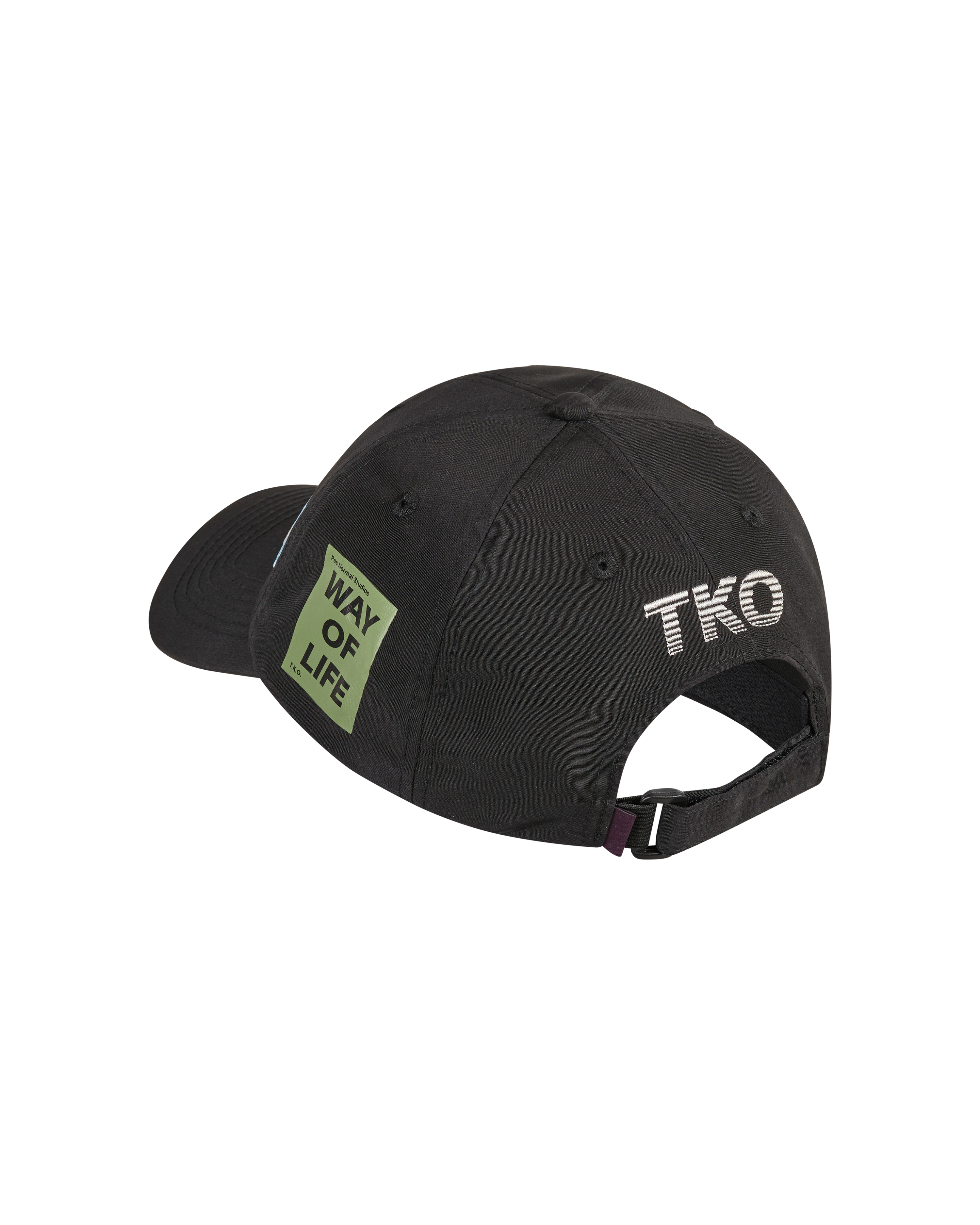 T.K.O. Off-Race Cap - Black