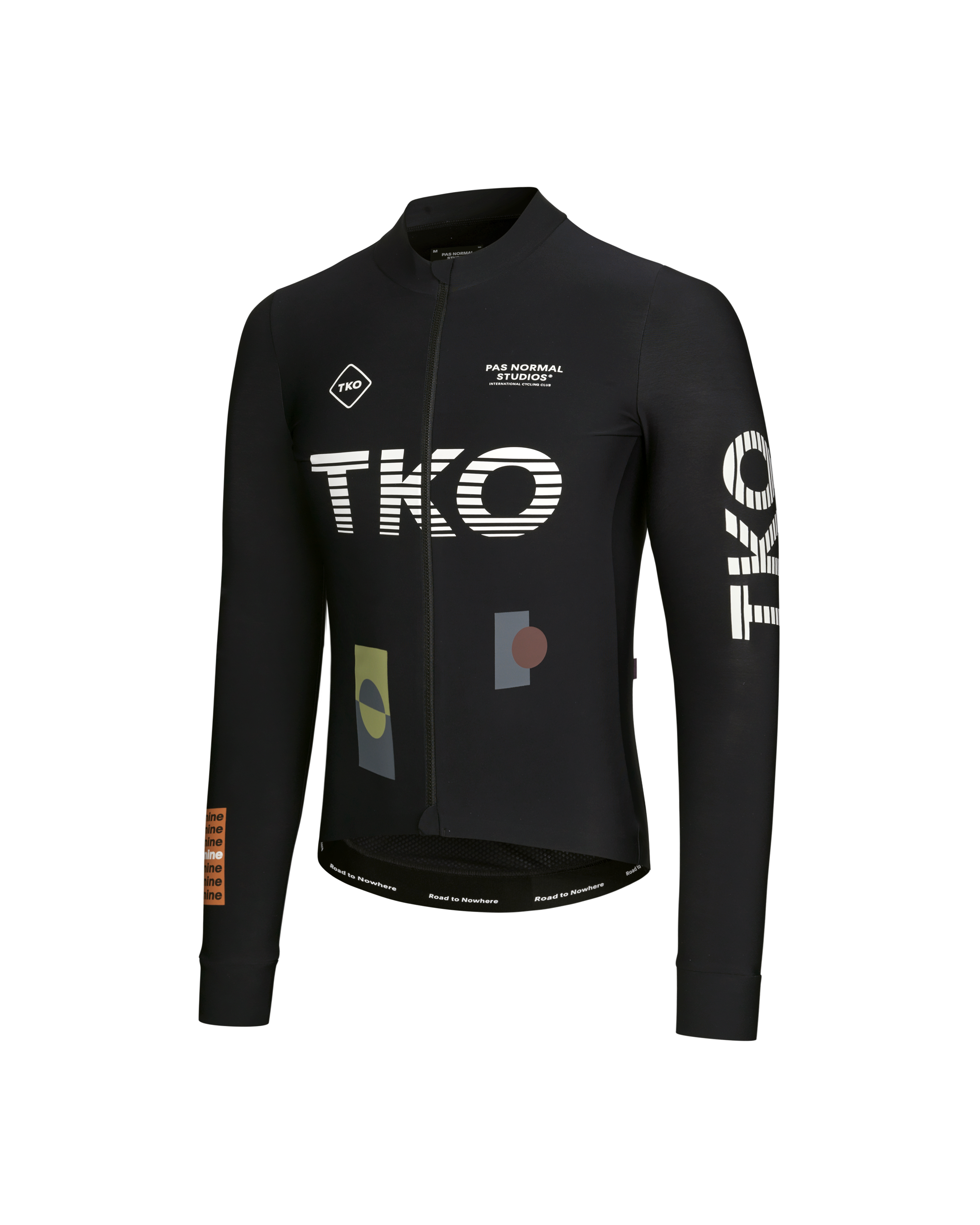 Men's T.K.O. Mechanism Long Sleeve Jersey - Black