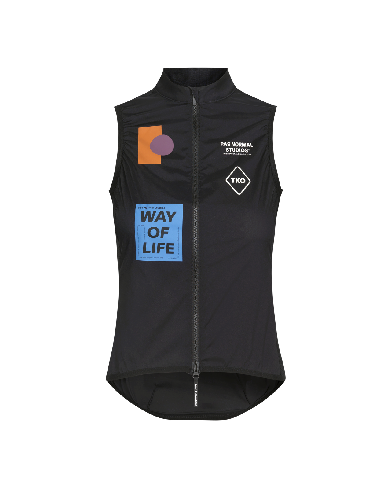 Women's T.K.O. Mechanism Stow Away Gilet - Black