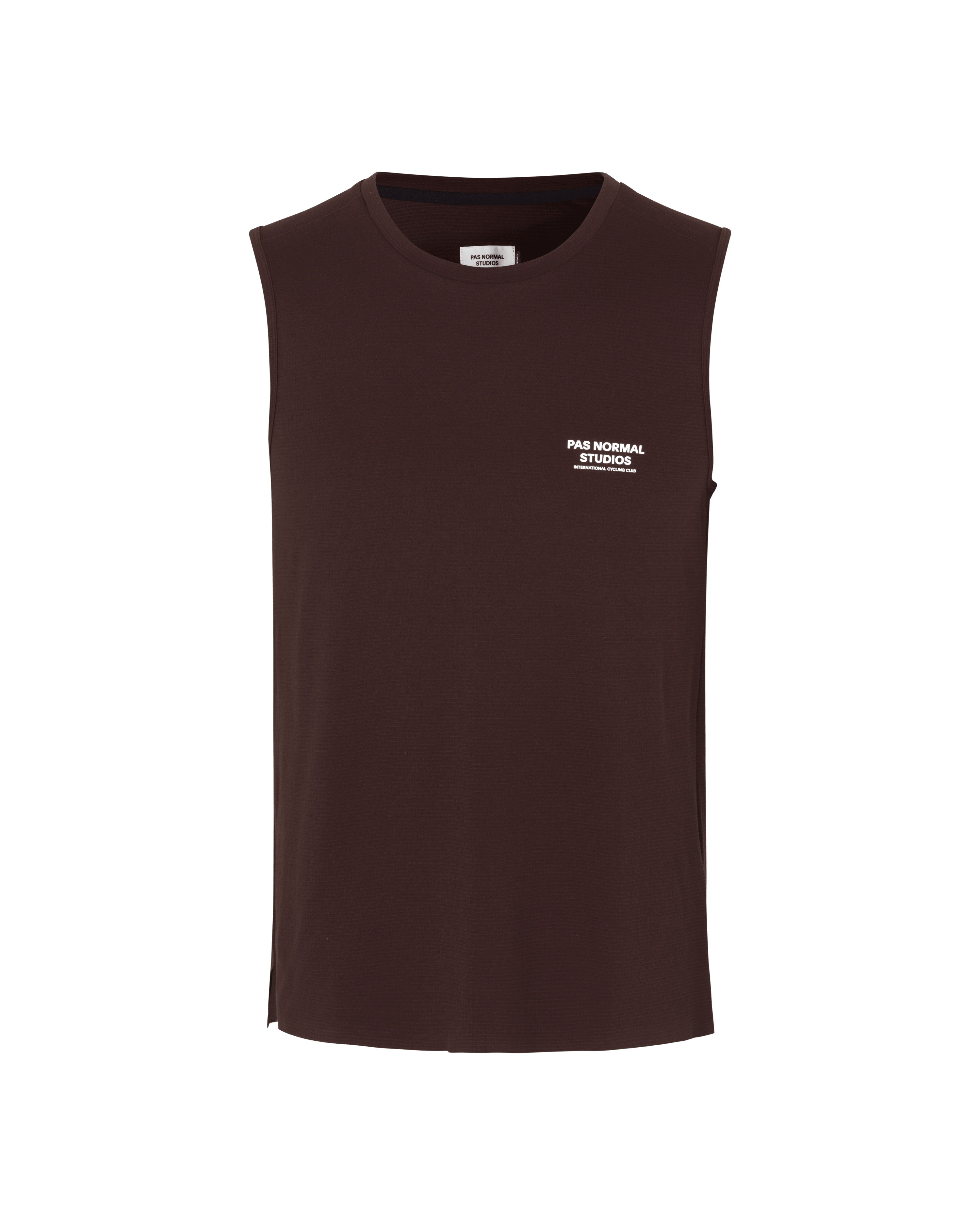 Men's Balance Sleeveless Top - Dark Red